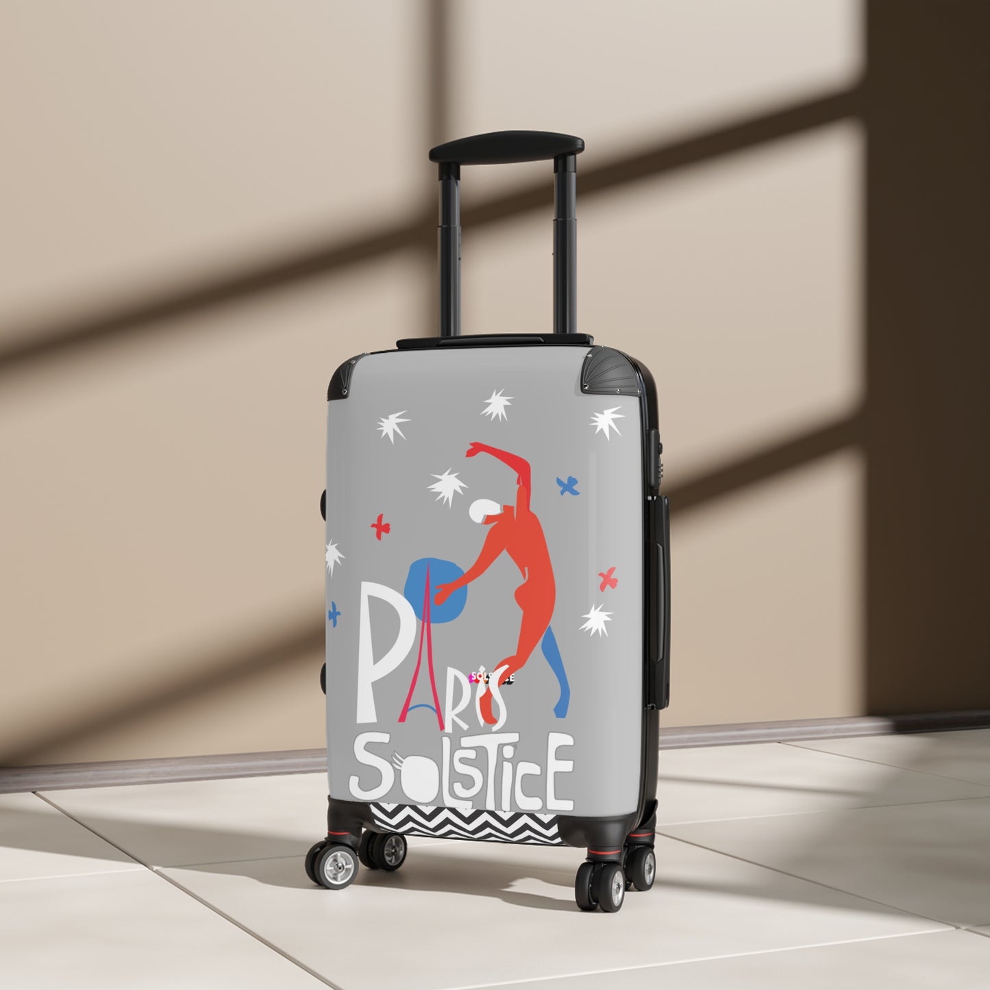 SOLSTICE Paris Suitcase GREY
