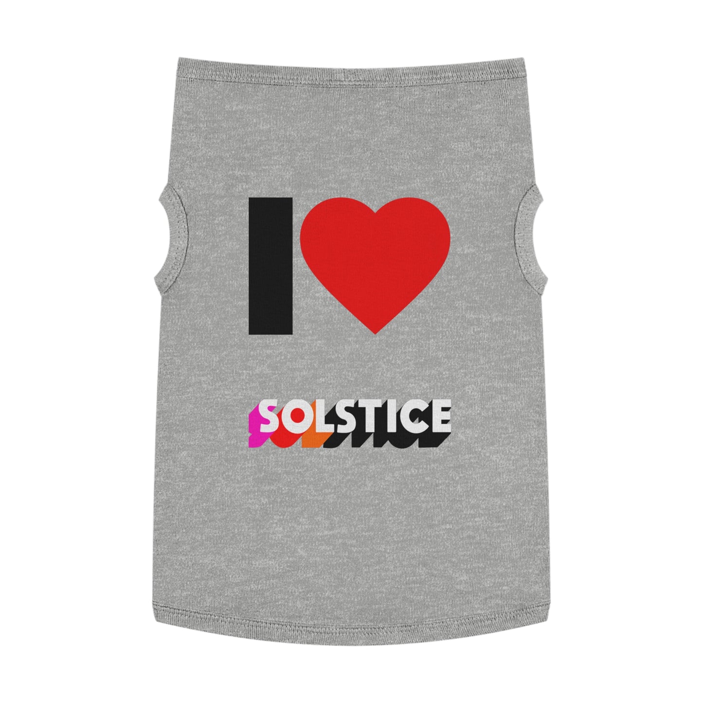 I LOVE SOLSTICE Pet Tank Top