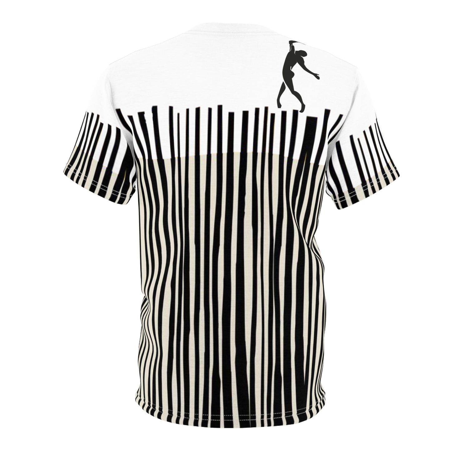 SOLSTICE Bamboo Unisex white Cut & Sew Tee (AOP)