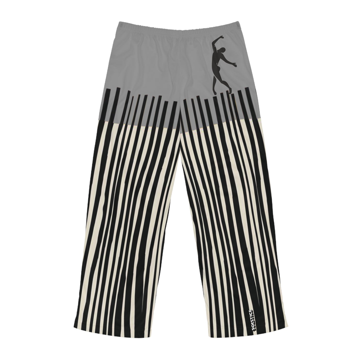 SOLSTICE Bamboo Men's Pajama Grey Pants (AOP)