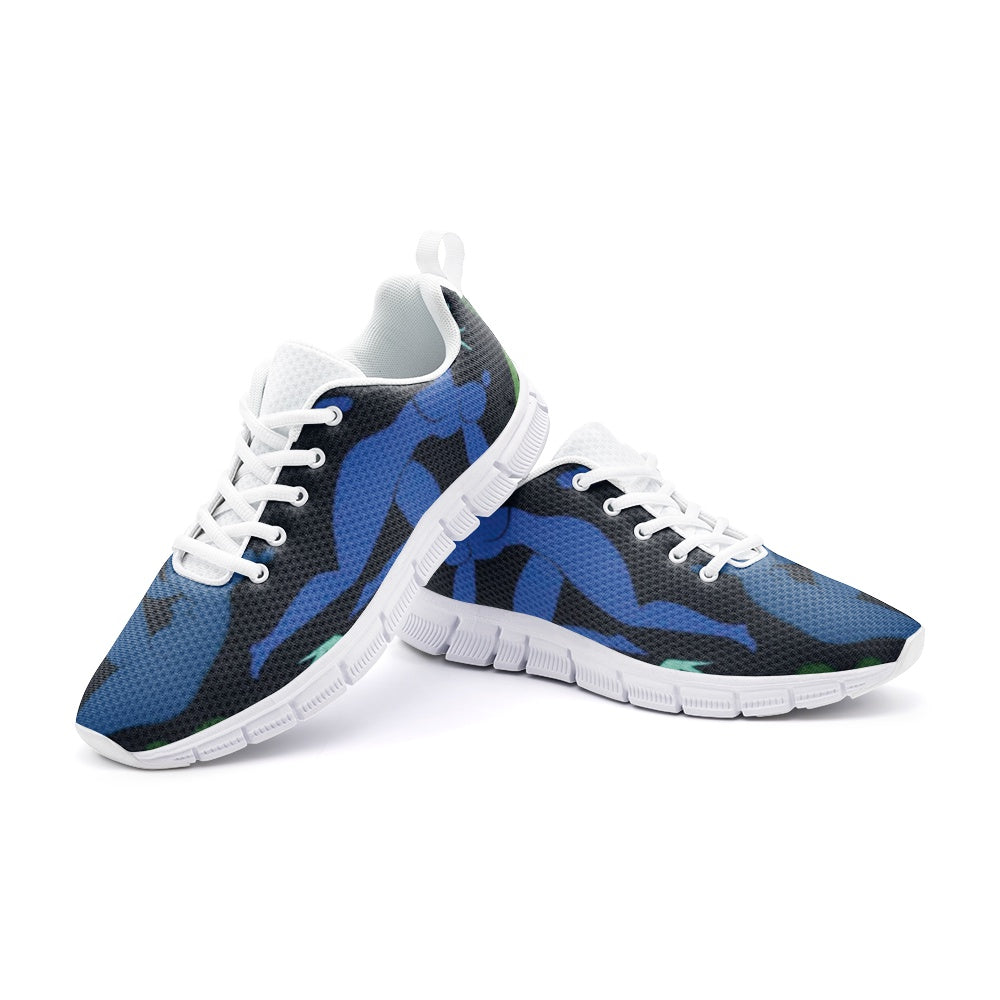 SOLSTICE blue dancers Unisex Lightweight Athletic Sneakers