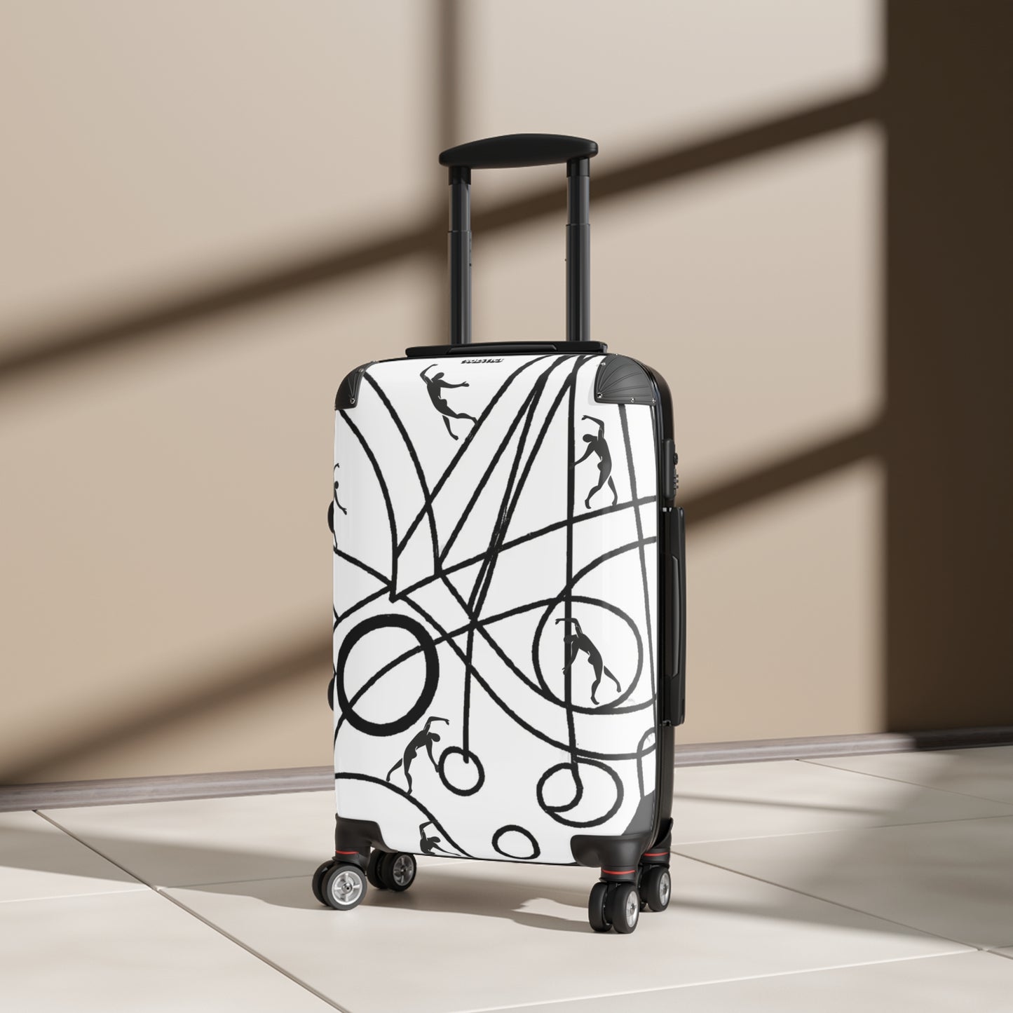 SOLSTICE Calder and Matisse dancers Suitcase