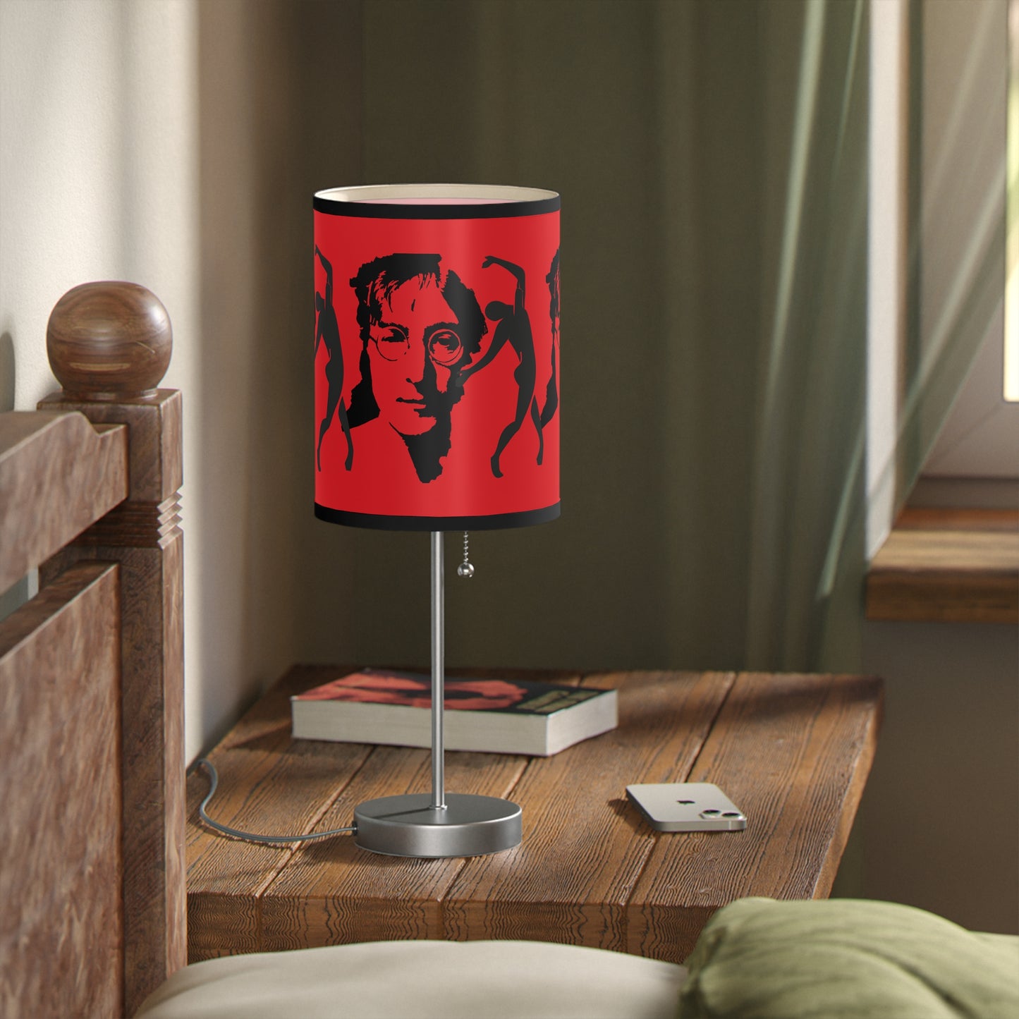 Lamp on a Stand, Red LENON US|CA plug