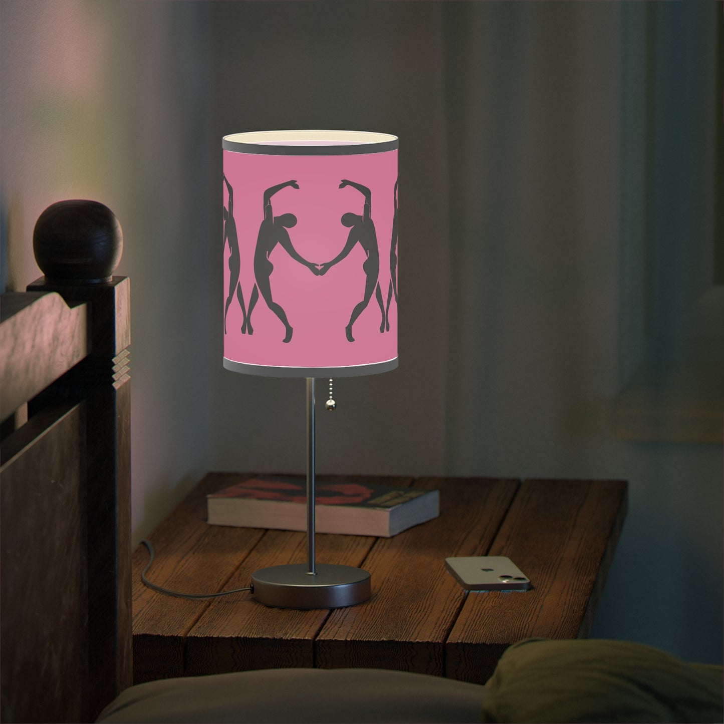 SOLSTICE DANCE Lamp on a Stand, pink US|CA plug