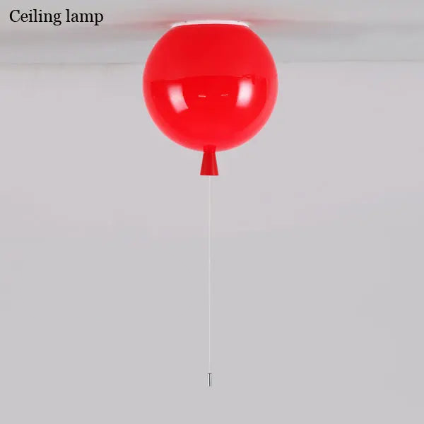 Fashion Balloon Lamps Ceiling Lights Colorful Baby Child Room Lamp Dining Room Bedroom Bedside Aisle Balcony Light Lamparas