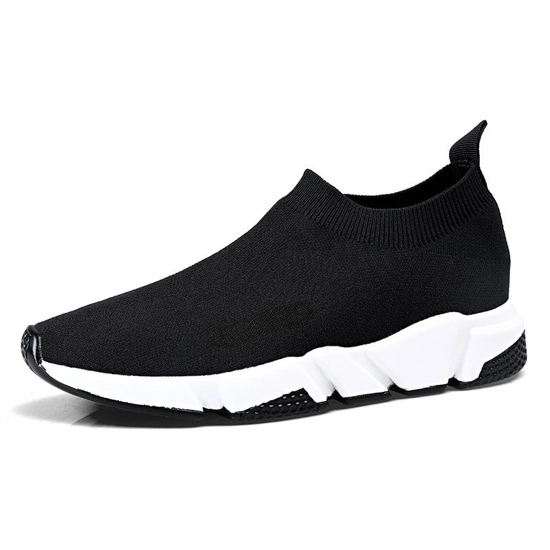 Designer Women Fashion Walking Sneakers Street Style Low High Top Soft Sock Shoes for Men