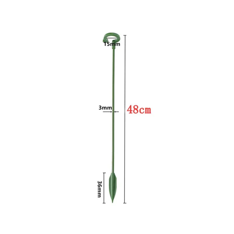 Plastic Plant Supports Stakes Flower Stand Sticks Reusable Protection Fixing Tool Flower Grow Holder Garden Tools