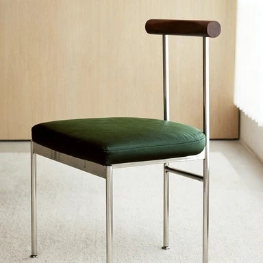 Bauhaus Style Dining Chair Household Restaurant Seat Ergonomic Backrest Desk Chair Modern Study Office Side Chair for Home