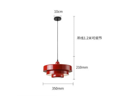 Simple Modern Aluminum LED Chandelier for Living and Dining Rooms Home Decor Villa Style Chandelier
