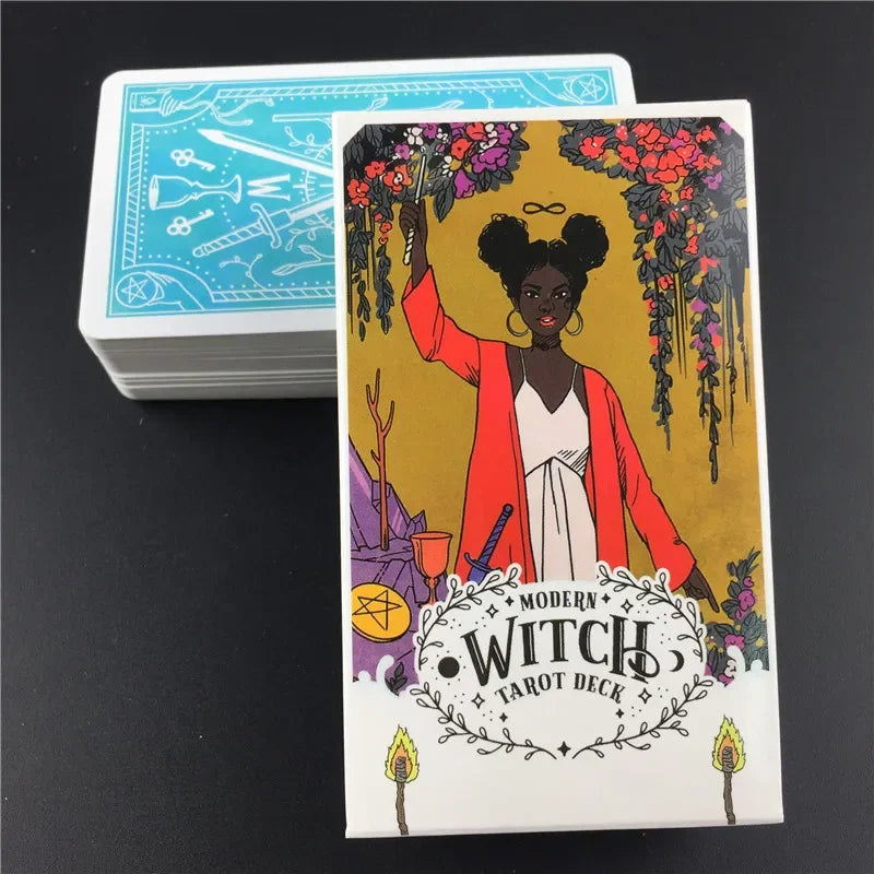 The Modern Witch Tarot Deck Guidebook Card Table Card Game Magical Fate Divination Card Board game