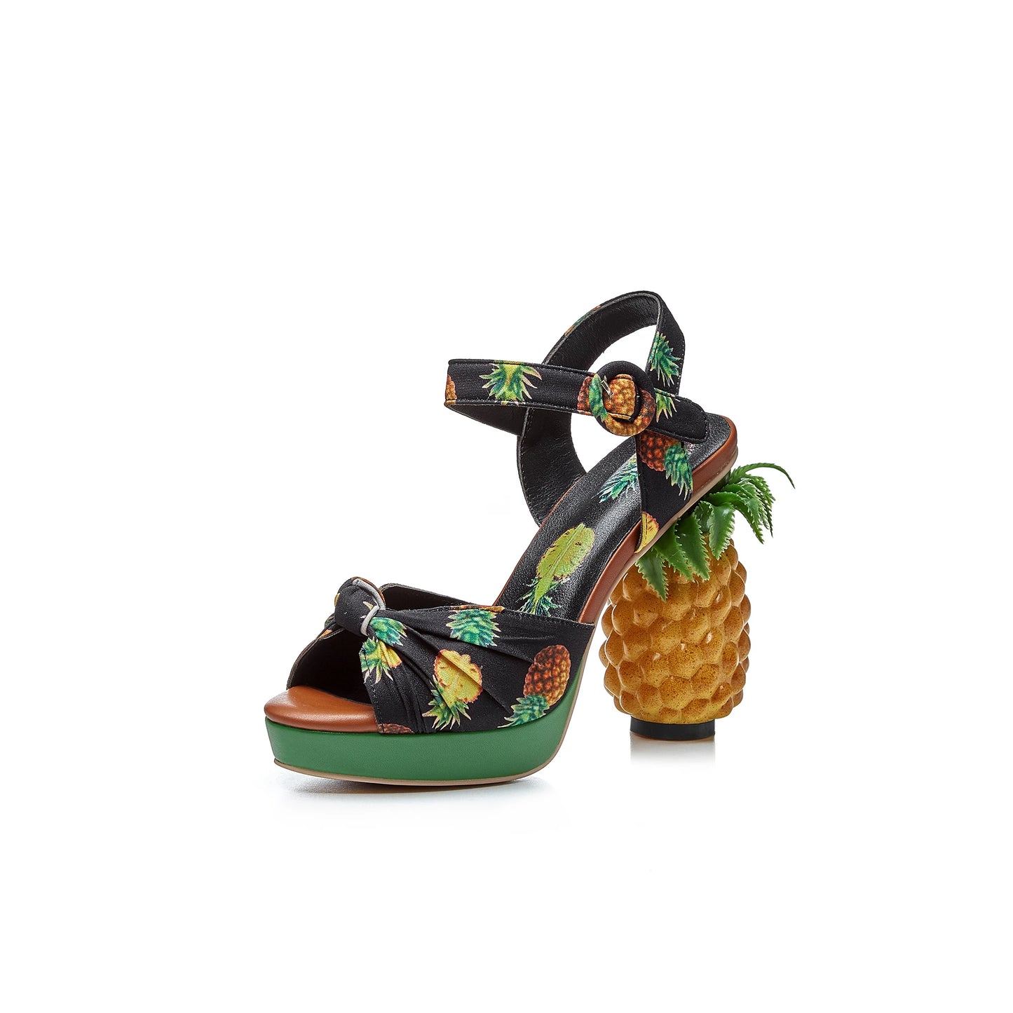 Super High Pineapple Heel Sandals Women Peep Party Shoes