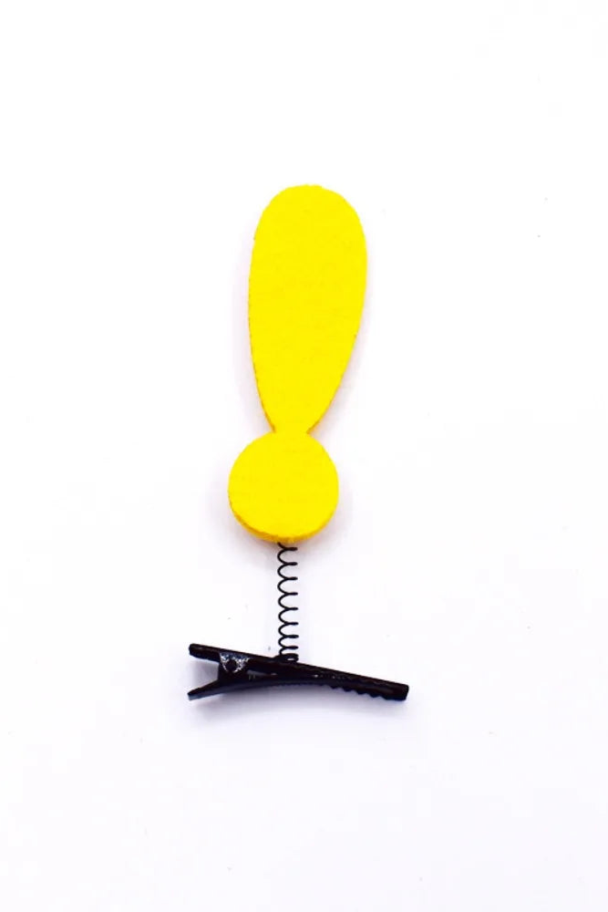 3D Funny Symbol Hair Clip WiFi Question Mark Lightning Cute Bangs Hairpin Headwear Party Daily Life Headwear Hair Styling Tool