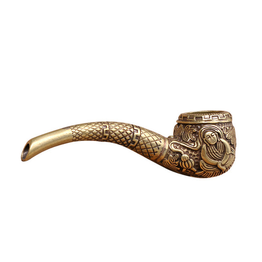 Antique Pure Copper Old-fashioned Traditional Large Copper Smoker