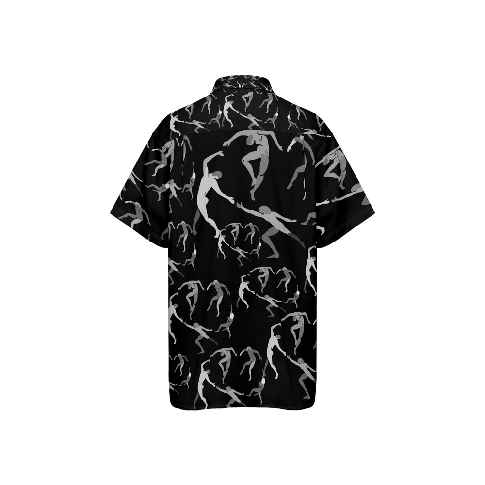 Unisex SOLSTICE Classic Short-Sleeve Button-Up Shirt-Cotton Feel