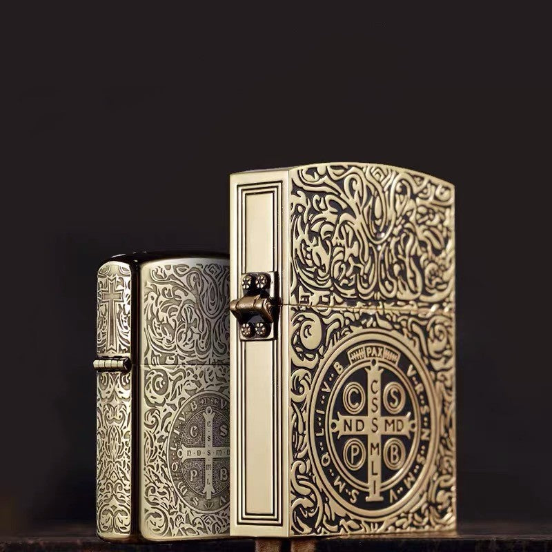 Constantine Pattern Pure Copper Kerosene Lighter