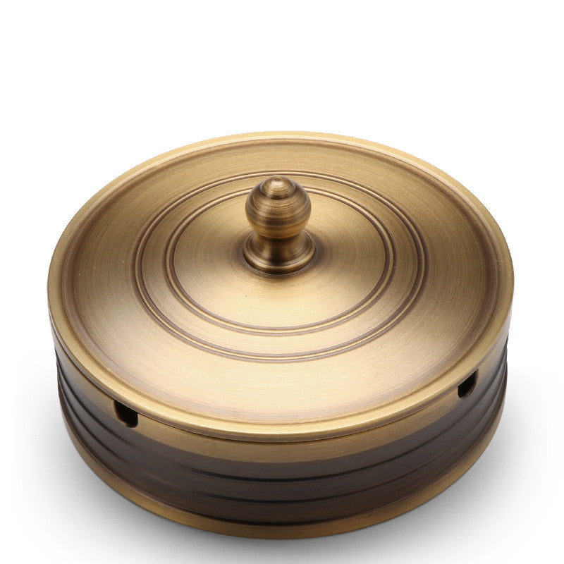 Pure Copper Ashtray Home Indoor Living Room Office Creative