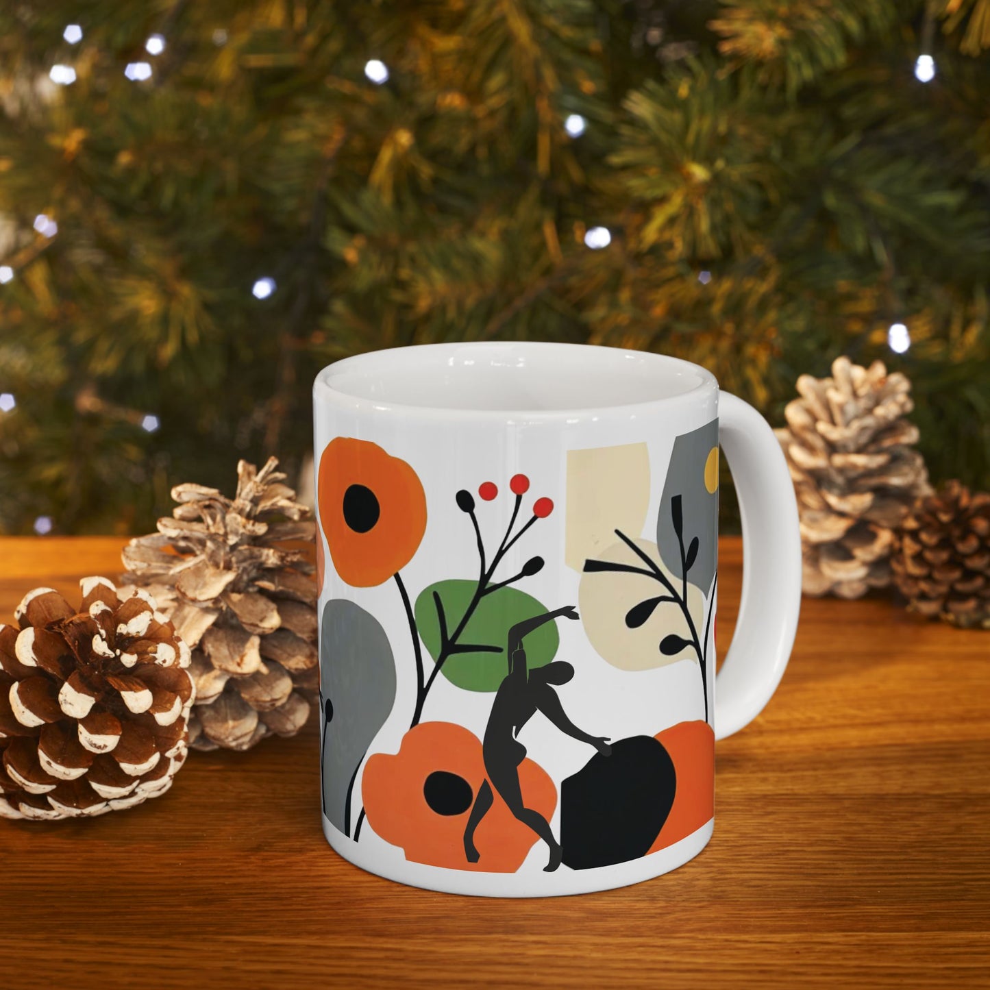 Matisse Flowers & dancers Ceramic Mug — Coffee Cup (11oz, 15oz)