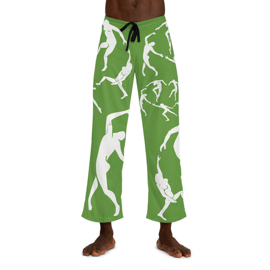 SOLSTICE Matisse Men's green Pajama Pants (AOP)