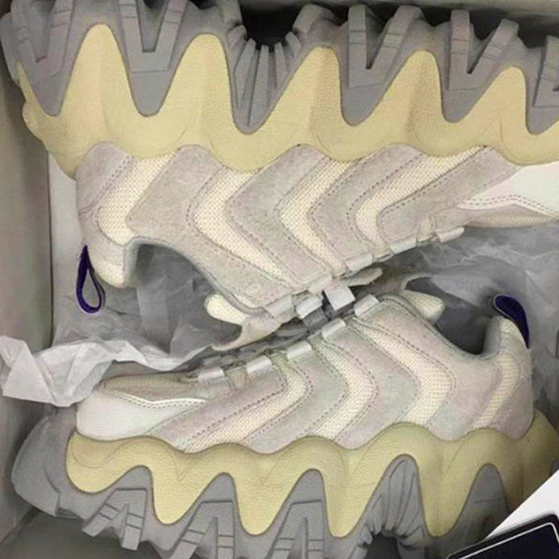 Men's Fashionable Shoes Sawtooth Thick Soled Sports Shoes