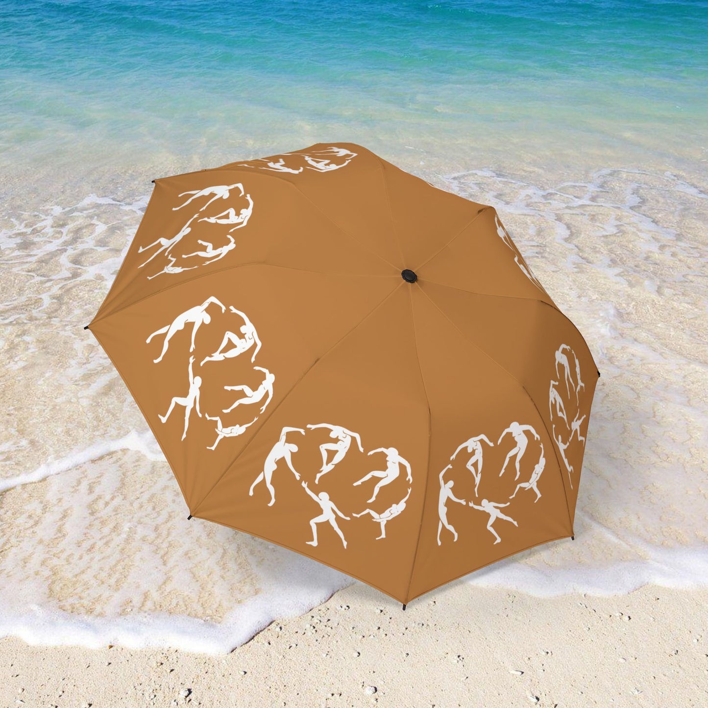Copy of BLACK SOLSTICE DANCE Semi-Automatic Foldable Umbrella