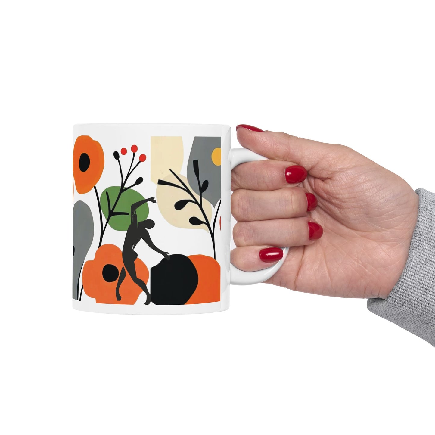Matisse Flowers & dancers Ceramic Mug — Coffee Cup (11oz, 15oz)