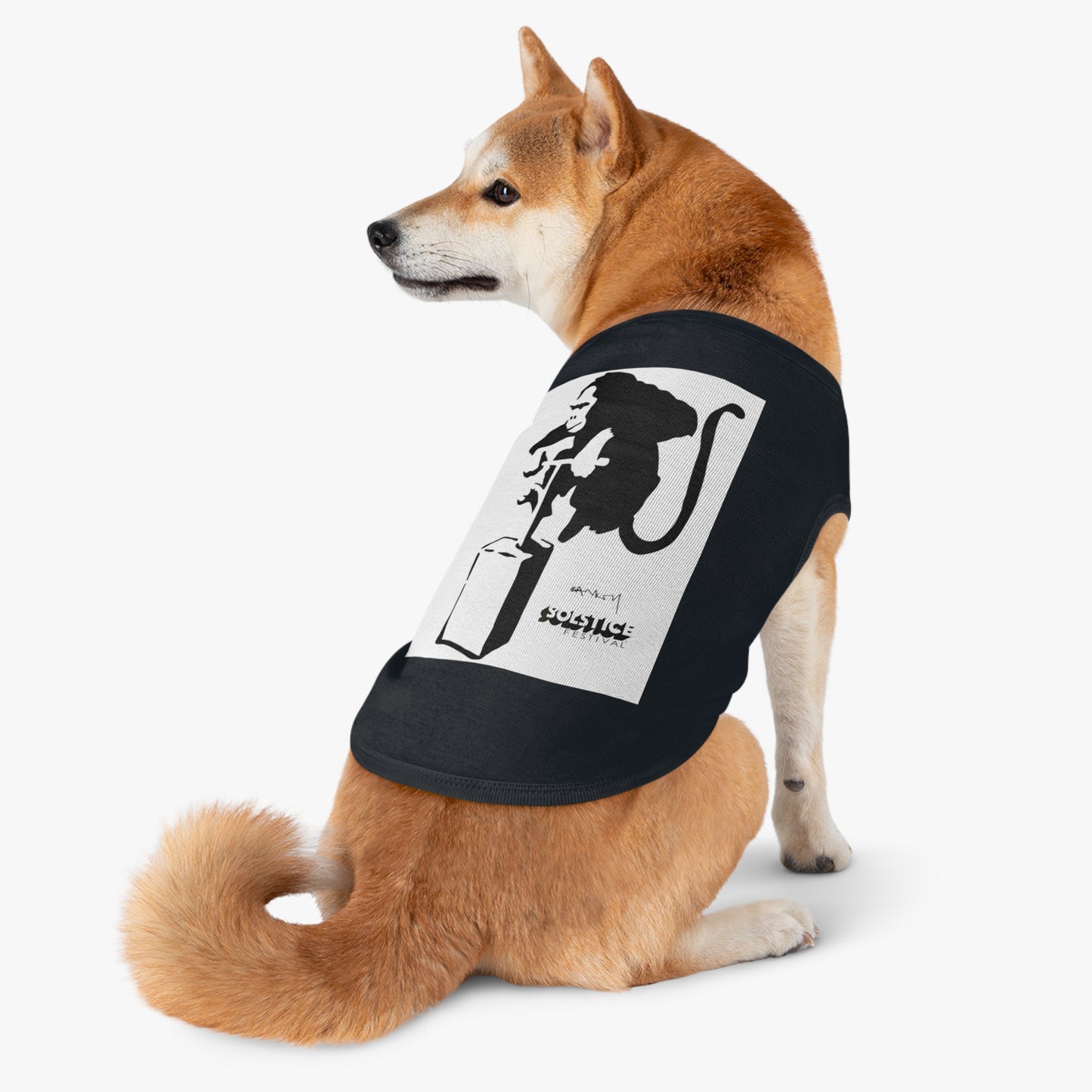 BANSKI MONKEI explode SOLSTICE FESTIVAL Pet Tank Top