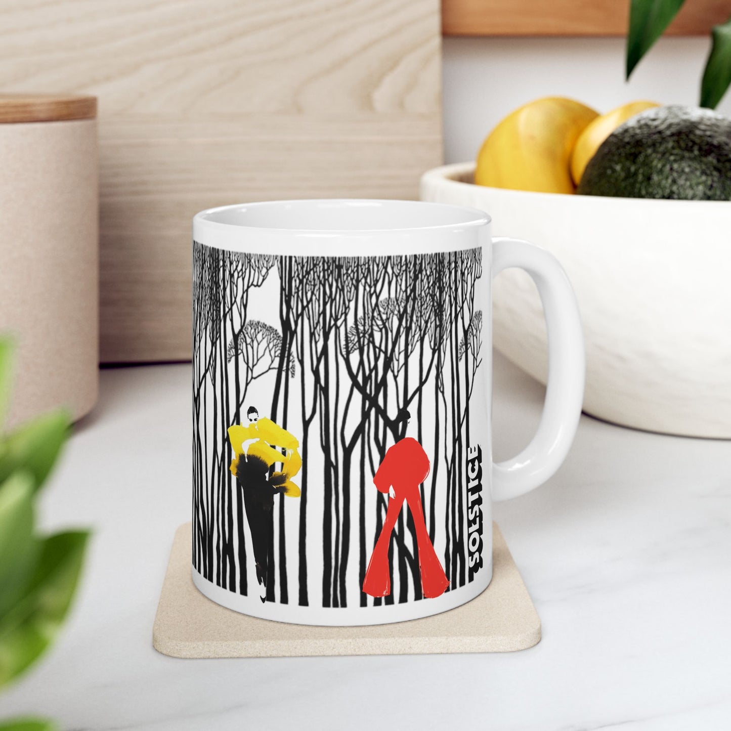 Solstice Winter Fashion Ceramic Mug —  (11oz, 15oz)