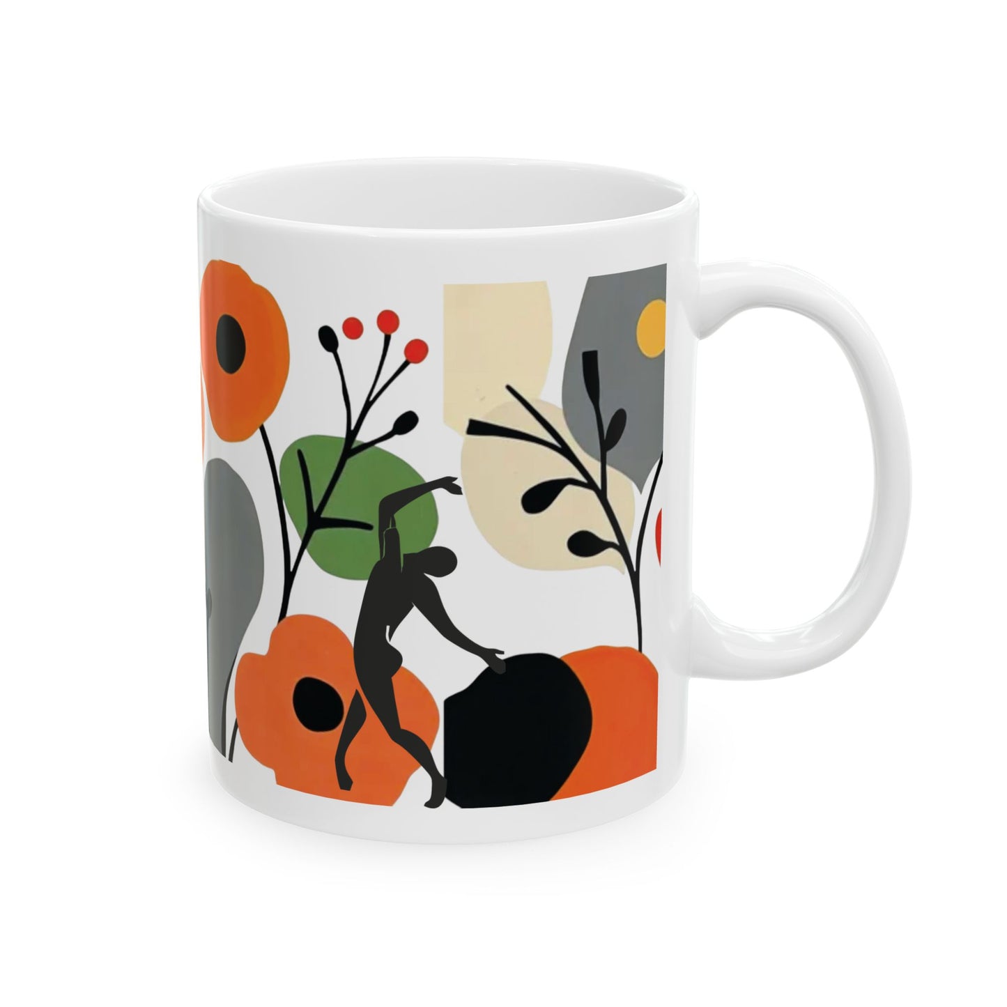 Matisse Flowers & dancers Ceramic Mug — Coffee Cup (11oz, 15oz)