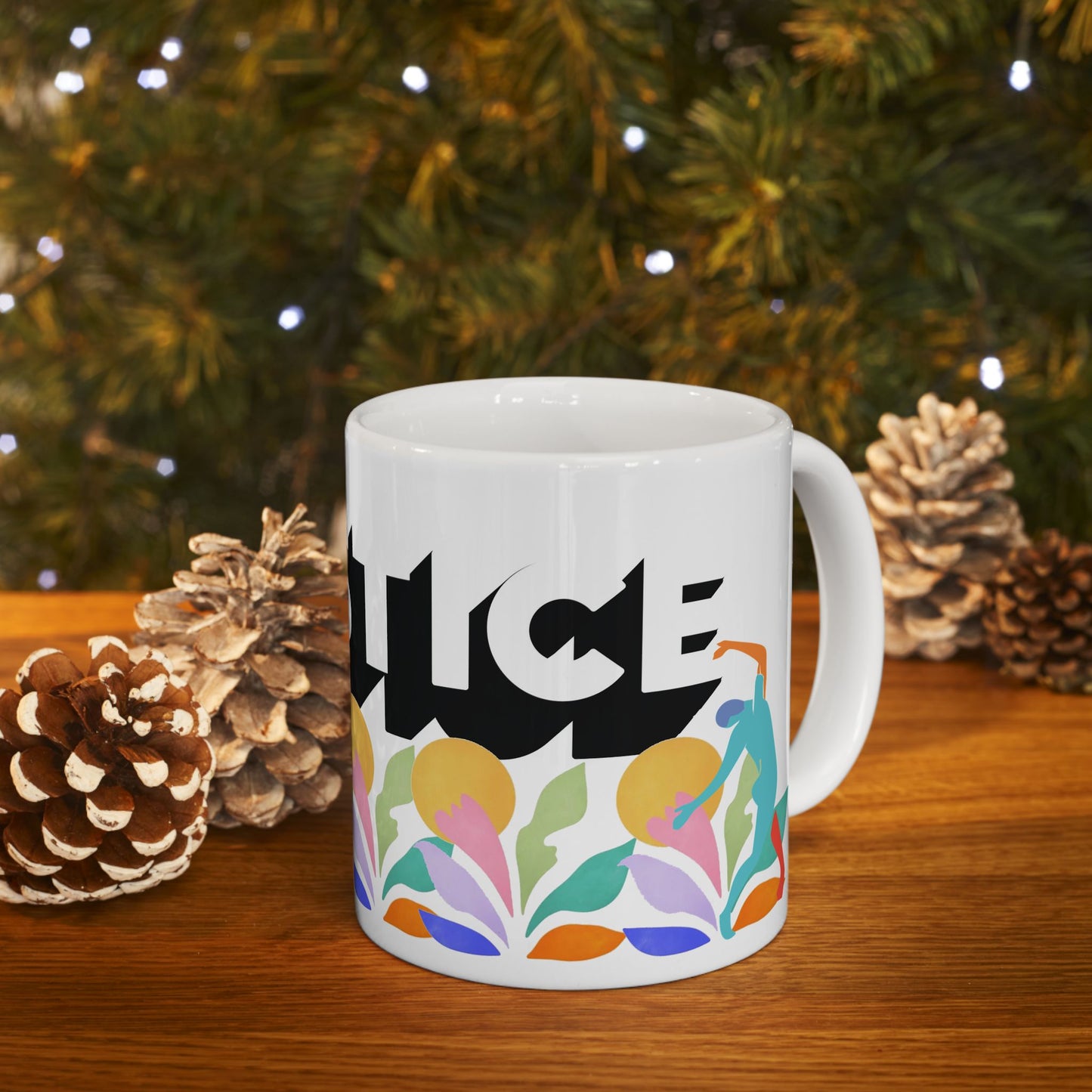 Matisse Garden Sun Ceramic Mug — Personalized Photo & Art Coffee Cup (11oz, 15oz)