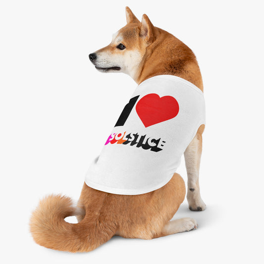 I LOVE SOLSTICE Pet Tank Top