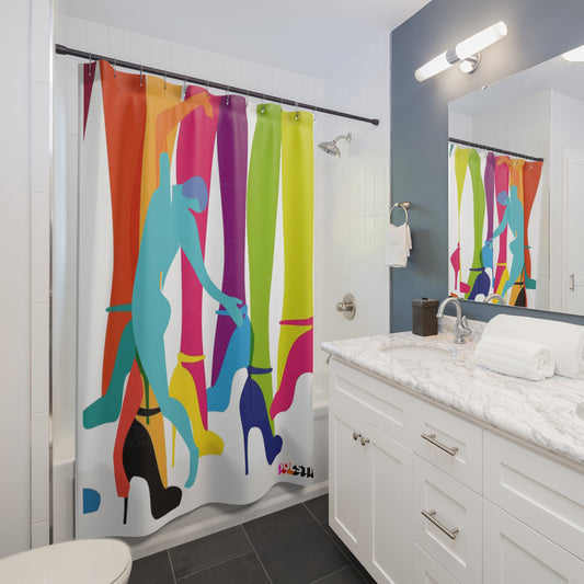 SOLSTICE Legs Shower Curtain 5