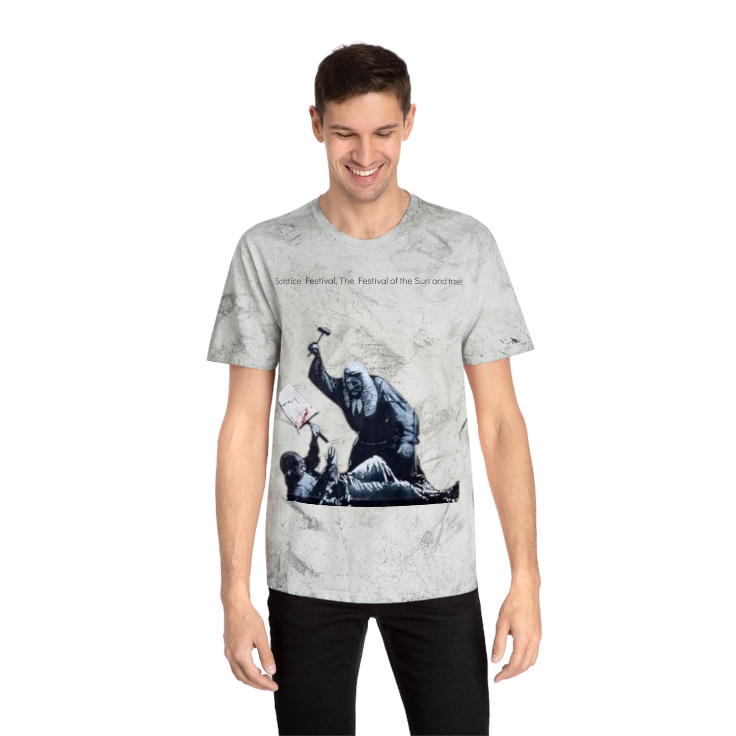 BANSKI LONDON COURT  SOLSTICE Color Blast T-Shirt 6 COLORS