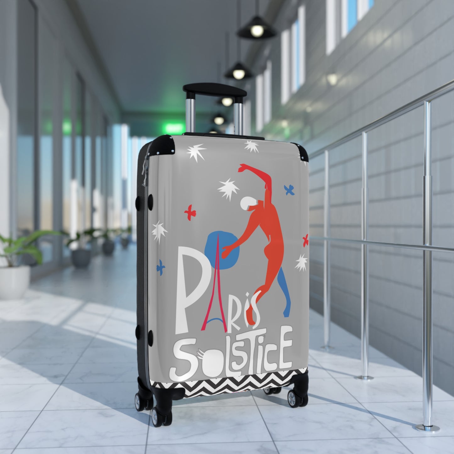 SOLSTICE Paris Suitcase GREY
