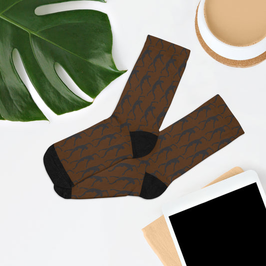 Recycled SOLSTICE brown PolyCotton Socks