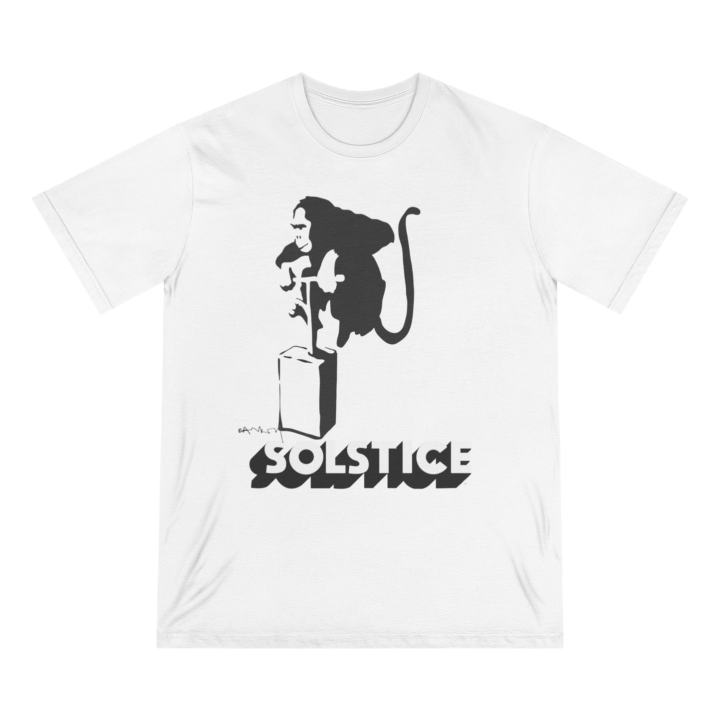 Bansky 'Monkey Exploding SOLSTICE FEST Dynamite' Organic T-Shirt —