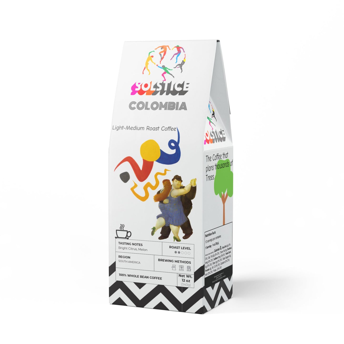 Colombia Single Origin Coffee (Light-Medium Roast)