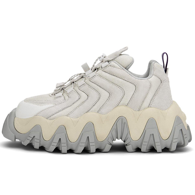 Men's Fashionable Shoes Sawtooth Thick Soled Sports Shoes