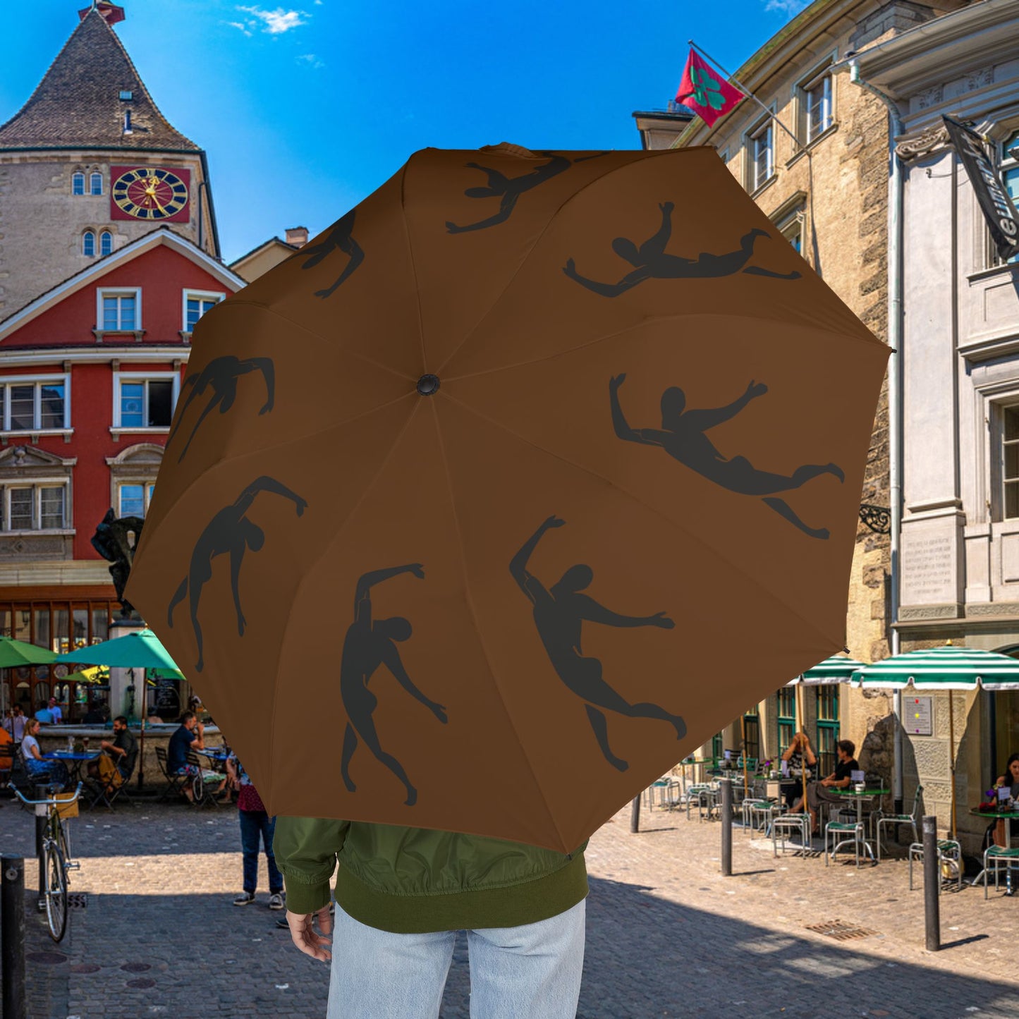 Brownf SOLSTICE MAtisse Dancer Semi-Automatic Foldable Umbrella