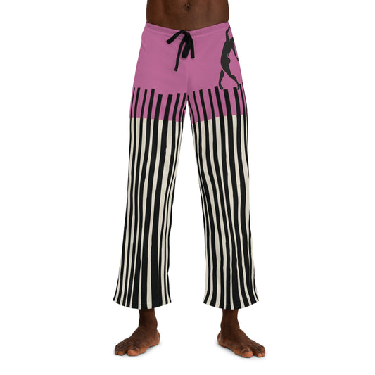 SOLSTICE Bamboo Men's Pajama PINK Pants (AOP)