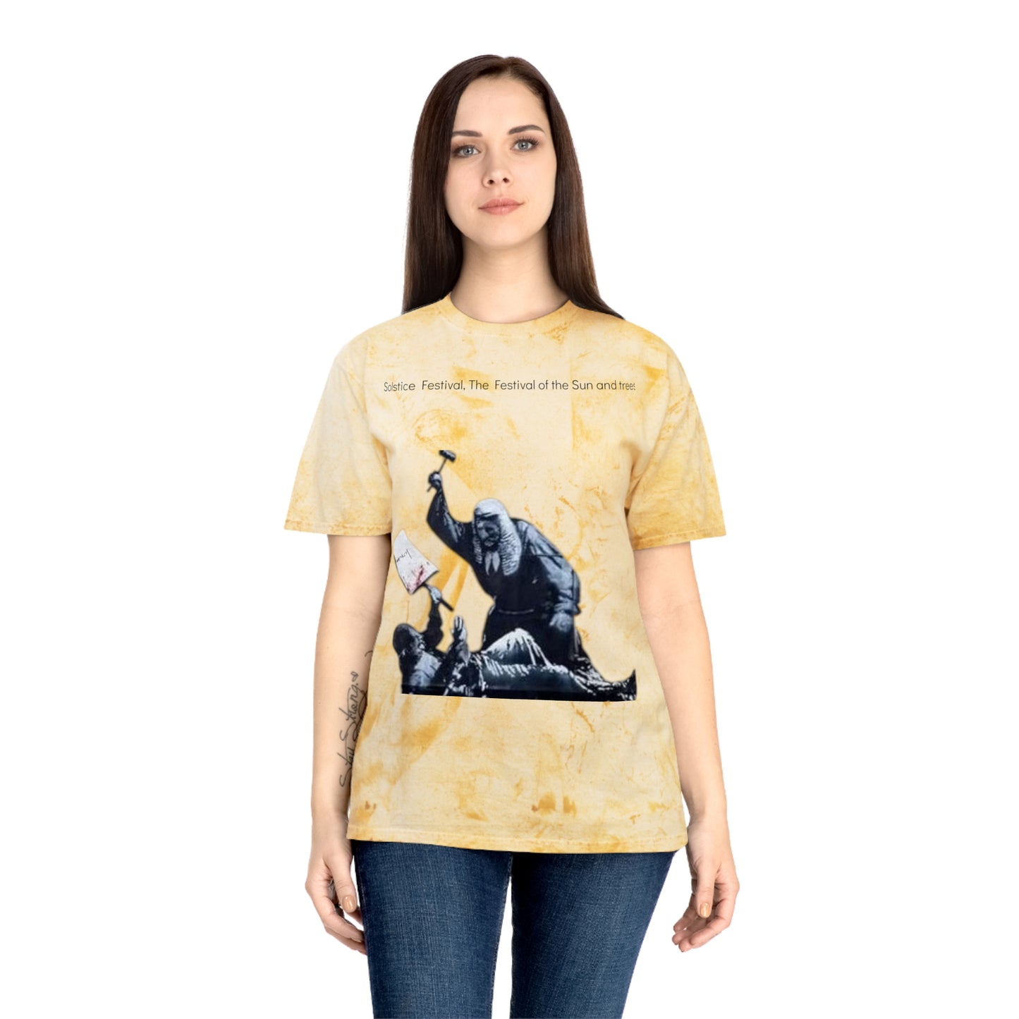 BANSKI LONDON COURT  SOLSTICE Color Blast T-Shirt 6 COLORS