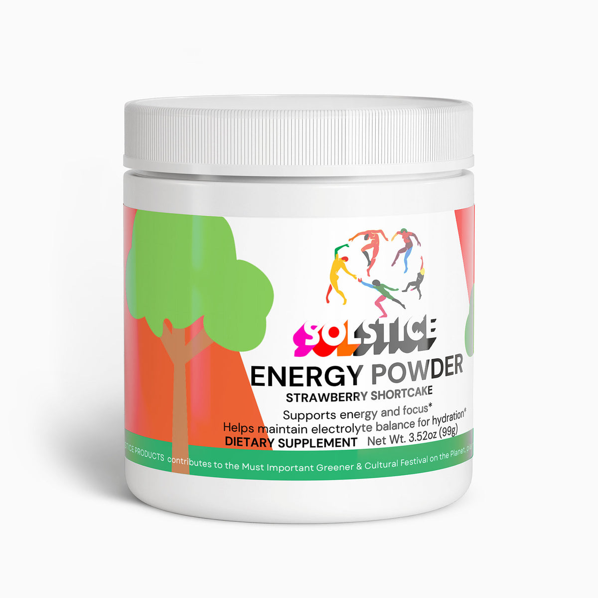 Energy Powder (Strawberry Shortcake)