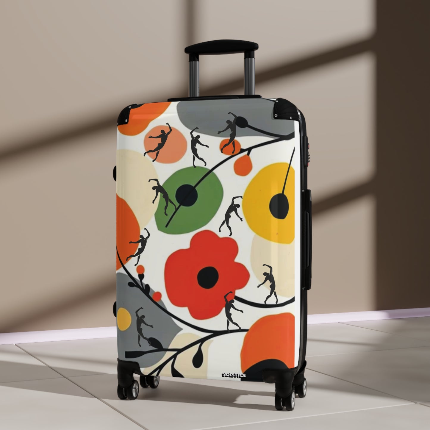 SOLSTICE Matisse flowers chic Suitcase