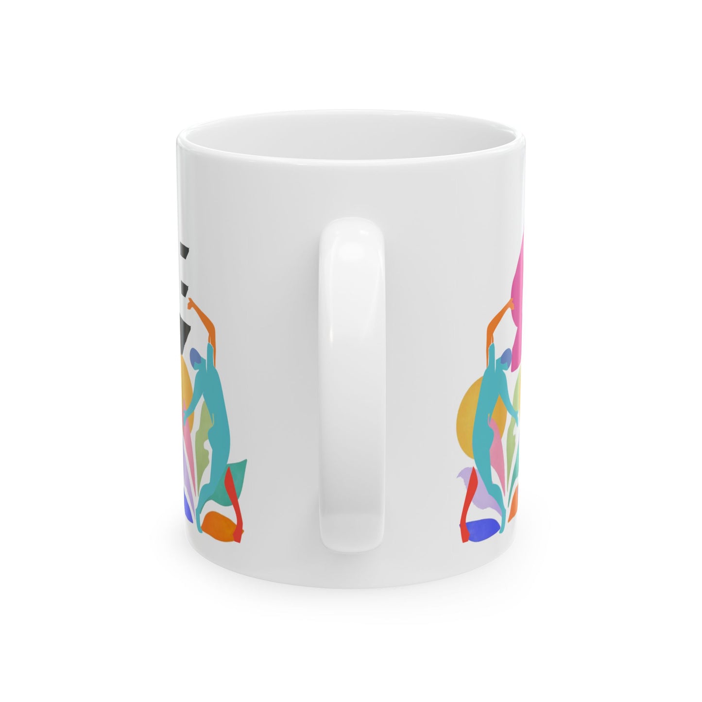 Matisse Garden Sun Ceramic Mug — Personalized Photo & Art Coffee Cup (11oz, 15oz)
