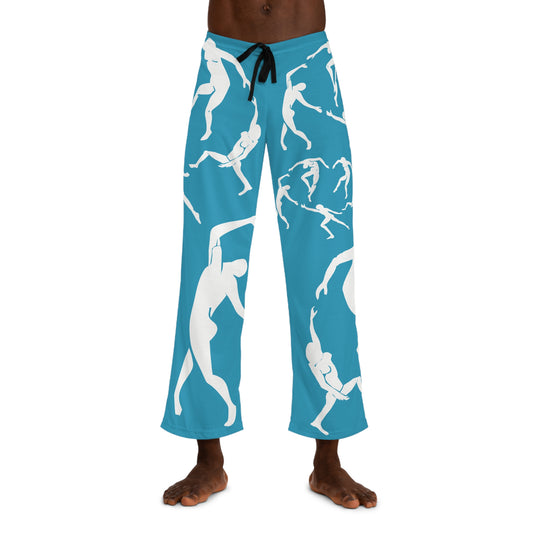 SOLSTICE Matisse Men's turquoise Pajama Pants (AOP)