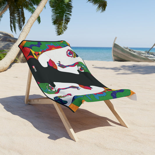 SOLSTICE POP ART Beach Towel
