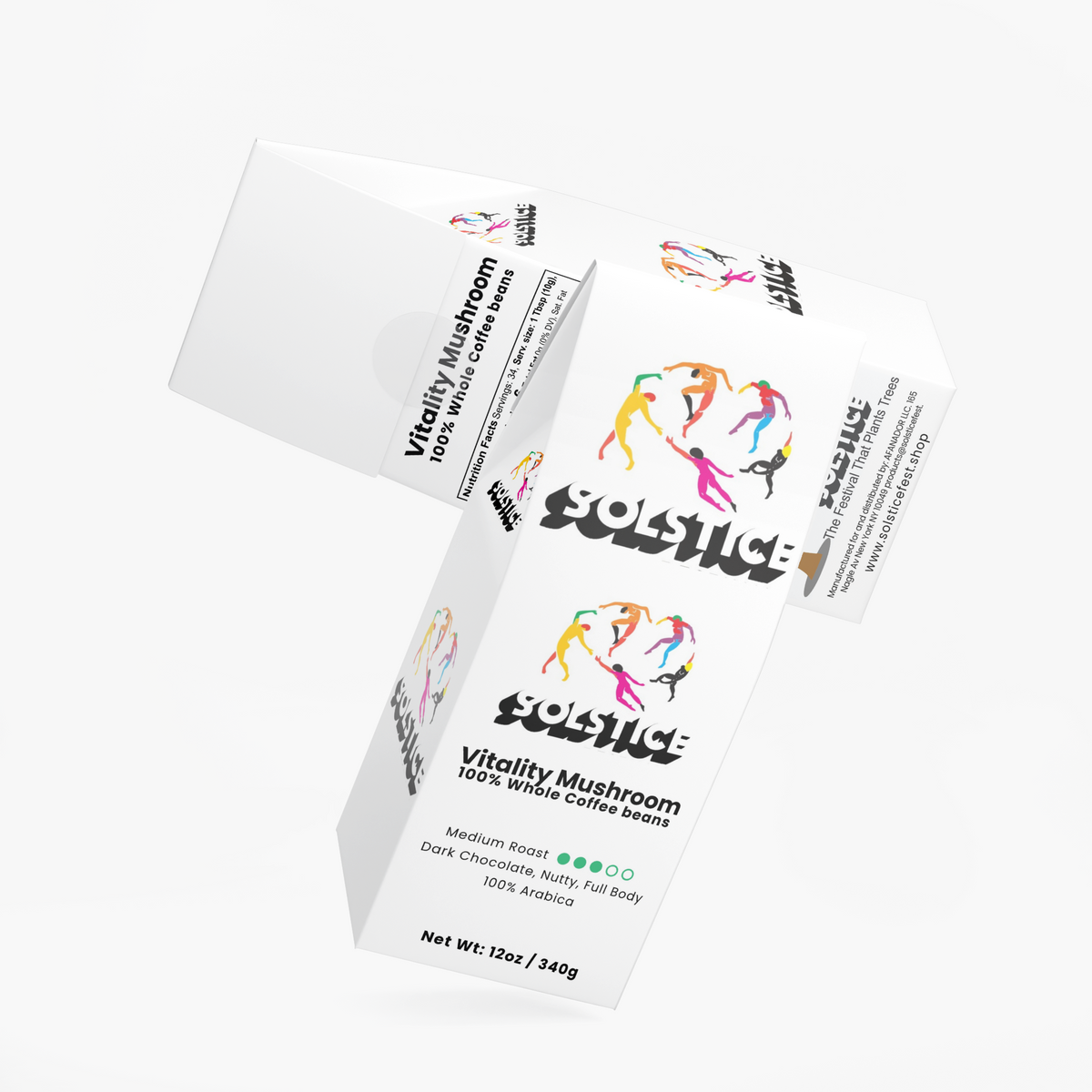 Vitality Mushroom Coffee (Medium Roast)