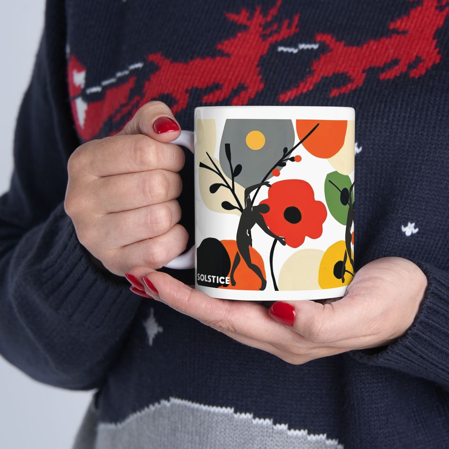 Matisse Flowers & dancers Ceramic Mug — Coffee Cup (11oz, 15oz)