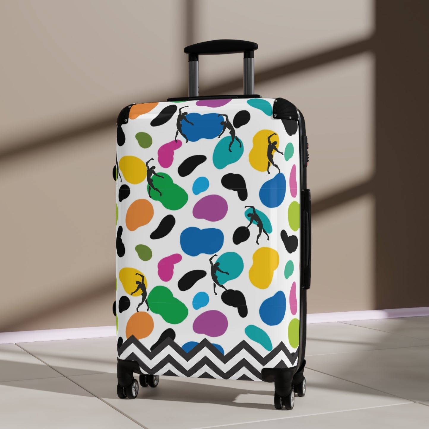 SOLSTICE Animal print Matisse dancers Suitcase