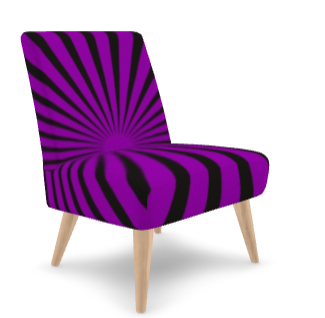 SOLSTICE Red Pop Art Sun Rays armchair 10 colors options