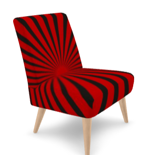 SOLSTICE Pop Art Sun Rays  Armchair by AFANADOR